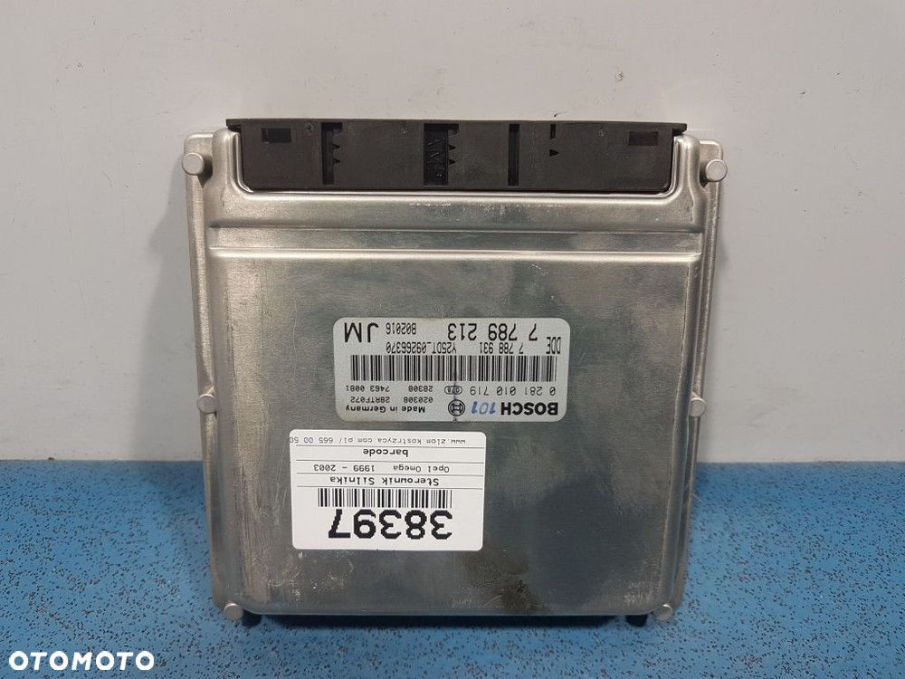OPEL OMEGA B 2.5 DTI STEROWNIK SILNIKA 0281010719 - 1