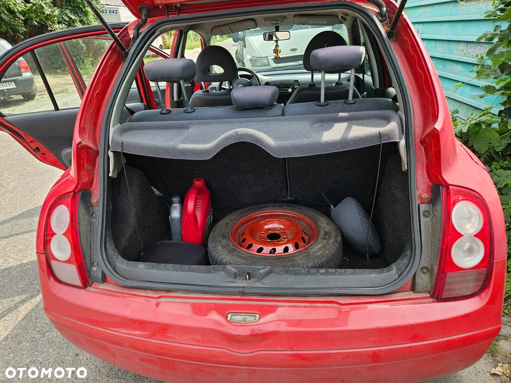 Nissan Micra k12 na części czerwony - 7
