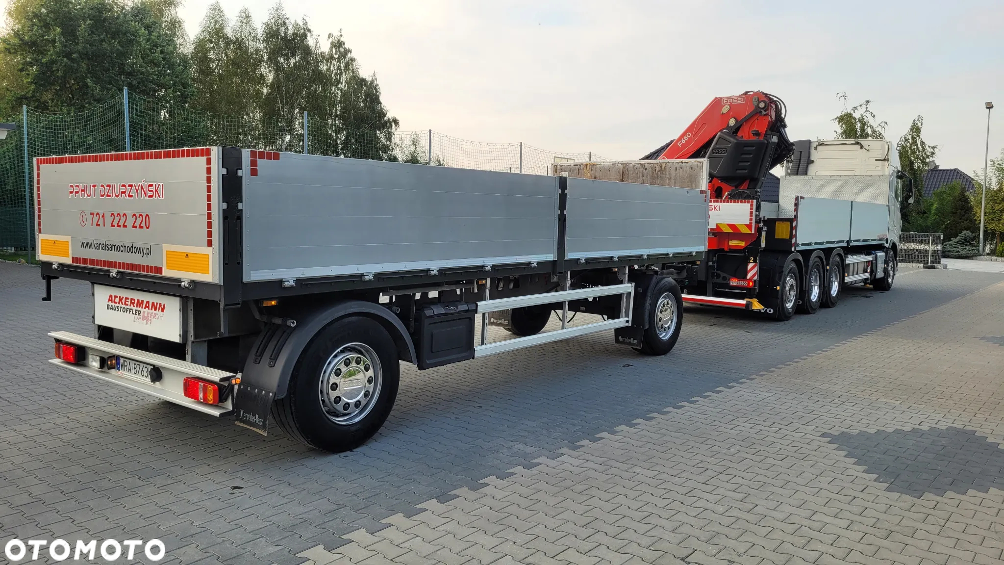Volvo FH500 8x4 + Fassi 660-6, DMC 36ton - 9