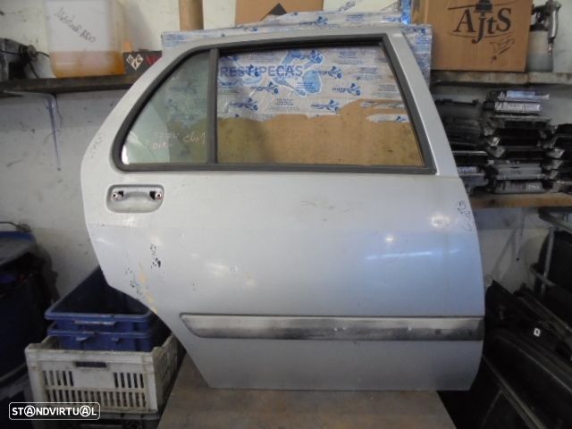 Porta Por2952 RENAULT CLIO 1 1996 1.2I 60CV 5P CINZA TD - 1