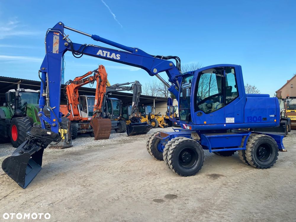 Atlas 140W, 9300 MTH, KRÓTKI TYŁ, 16 TON, Z NIEMIEC, SUPER UTRZYMANA, - 9