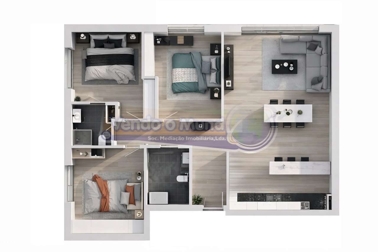 Apartamento T3 em Benavente (B653) - Grande imagem: 5/9