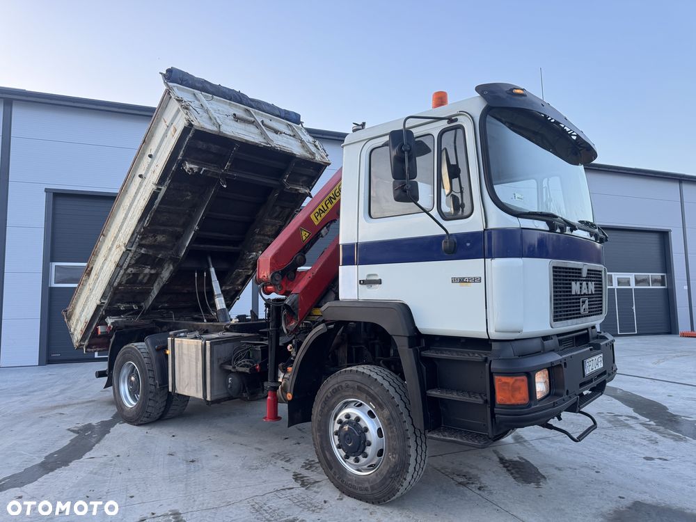 MAN 19.420 4x4 Wywrotka 3x Meiller Oryginał HDS Palfinger - 17