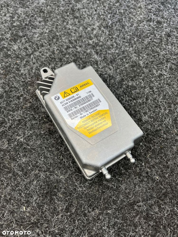 bmw f01 seria 7 moduł sensor poduszek powietrznych 9266328 - 1