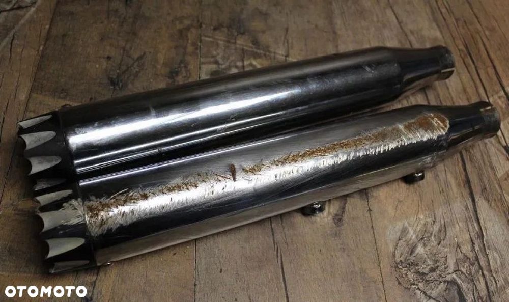 Tłumiki basowe przelotowe Rcx Haust para Harley Davidson - 7