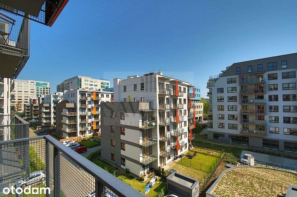 Mokotów ul. Cybernetyki, 3 pokoje, balkon