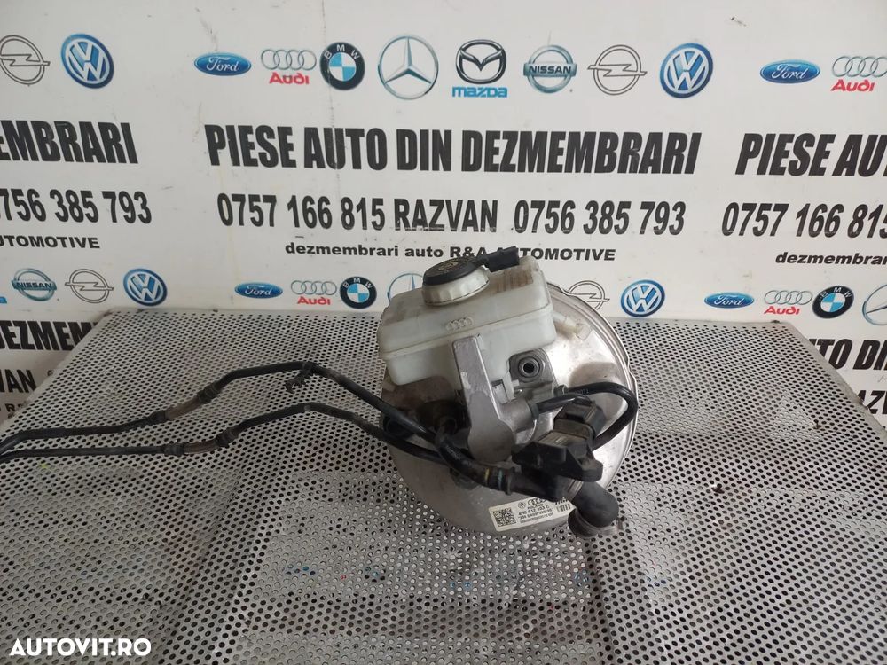 Pompa Frana Cu Tulumba Audi A8 4H D4 An 2010-2011-2012-2013-2014-2015-2016-2017 Volan Stanga Europa Cod 4H0612103C Dezmembrez Audi A8 4H D4 3.0 Tdi Quattro Motor CDT Cutie MXU Volan Stanga - Dezmembrari Arad - 1