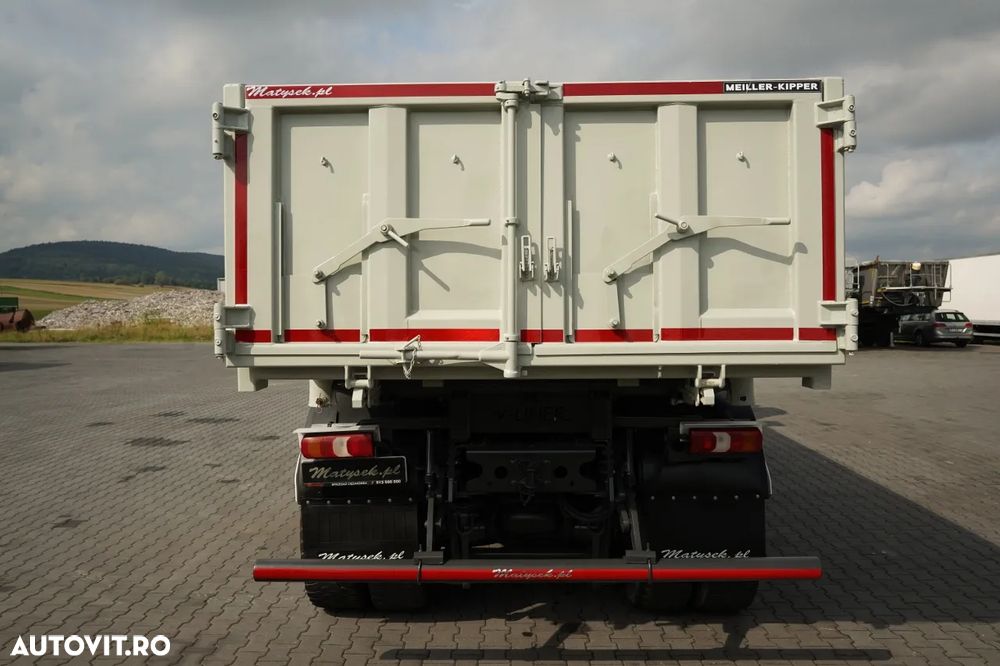 Mercedes-Benz AROCS 3240 / 8x4 / BASCULARE BILATERALĂ - 5,7 M / OBOR ȚIUNE LATERALĂ HIDRAULICĂ / AUTOMAT / EURO 6 / - 20