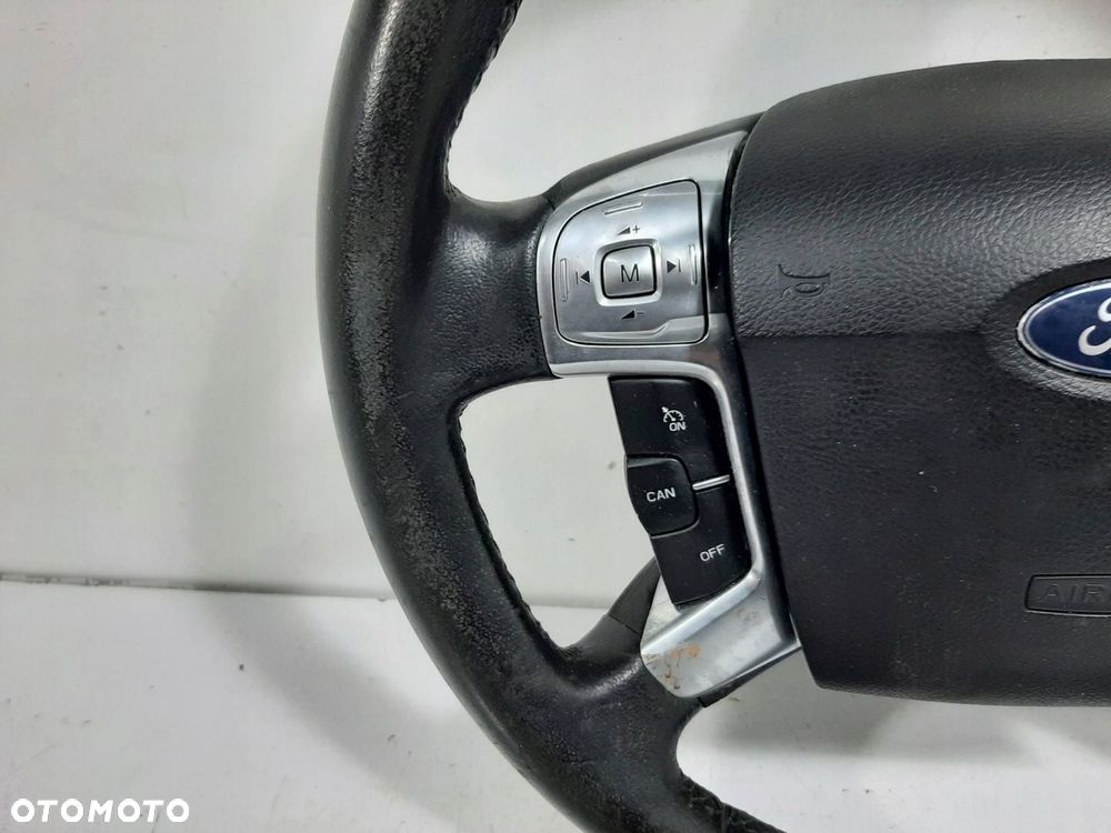 FORD MONDEO MK4 07R KIEROWNICA SKORA MULTIFUNKCJA PODUSZKA 7S713600JB3ZHE - 4