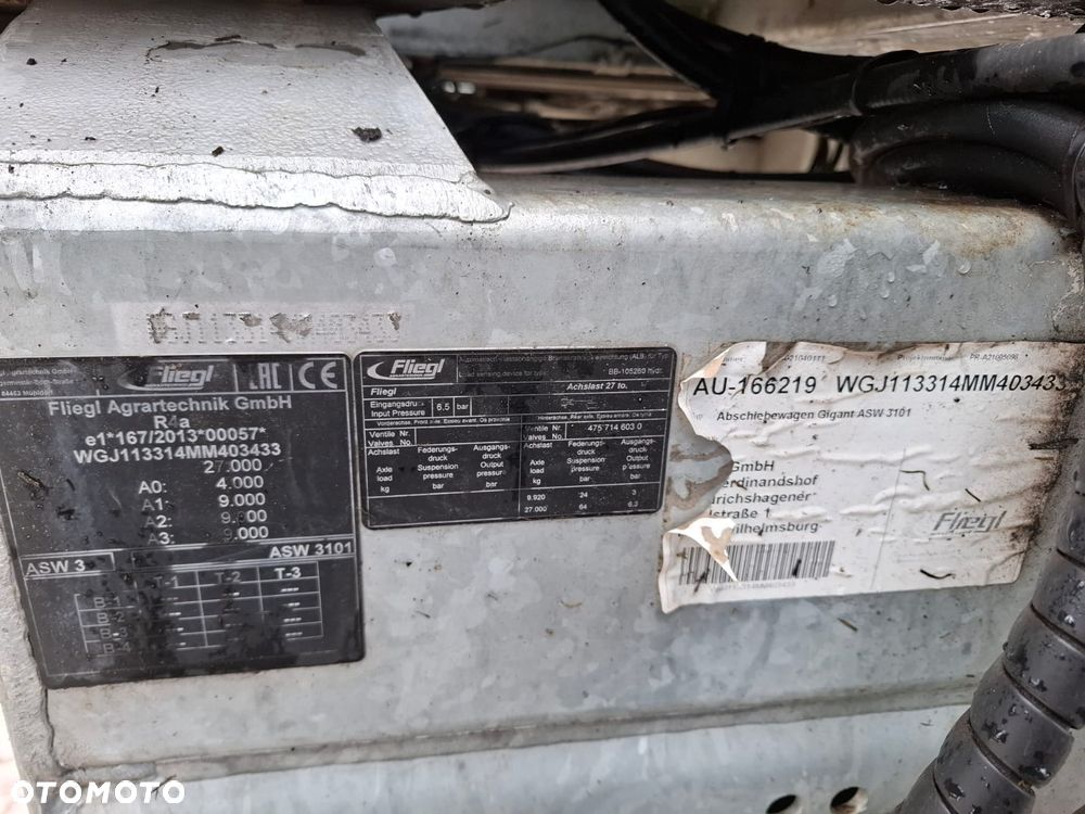 Fliegl GIGANT ASW 3101 - 12