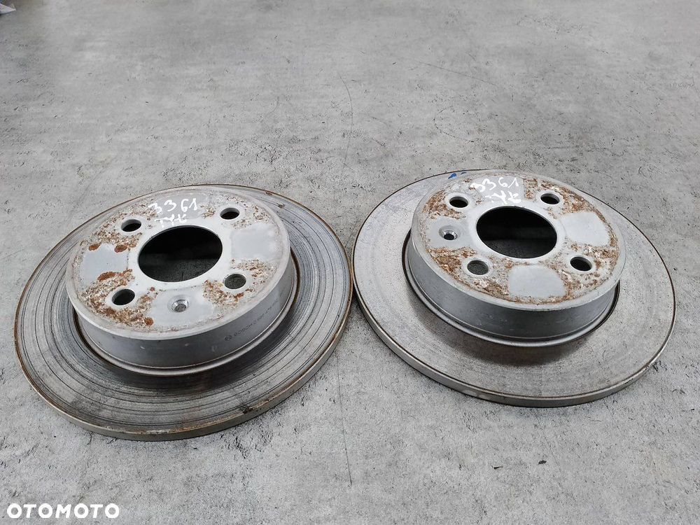 TARCZE HAMULCOWE TYŁ OPEL ASTRA G 0986478882 BOSCH 1.6 16V - 2