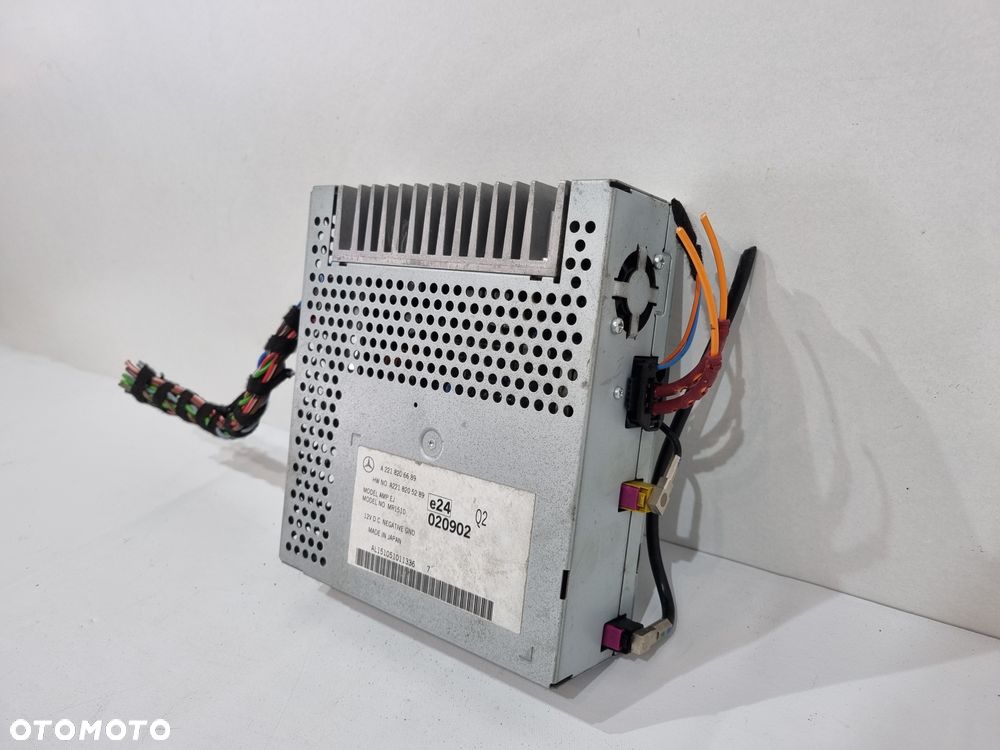 MERCEDES S-KLASA W221 W216 WZMACNIACZ AUDIO A2218206689 - 3