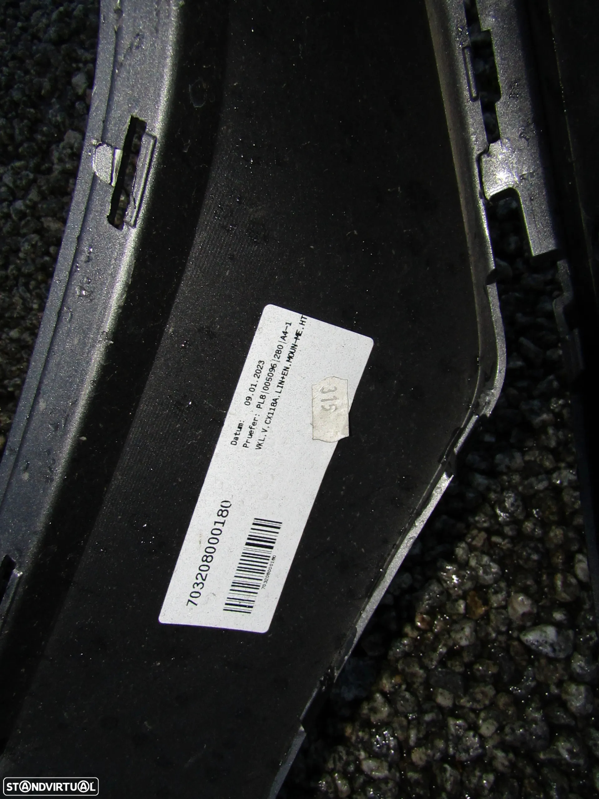 Para-choques Mercedes CLA AMG W118  ORIGINAL (com danos, ver descriçãoe fotos) - 13
