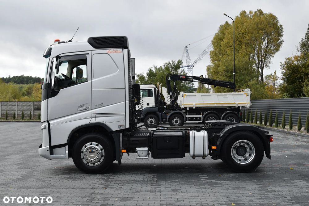Volvo FH500 / NISKA KABINA / HYDRAULIKA / EURO 6 / ACC / LEDY / ALUFELGI / SERWISOWANY / SPROWADZONY - 8