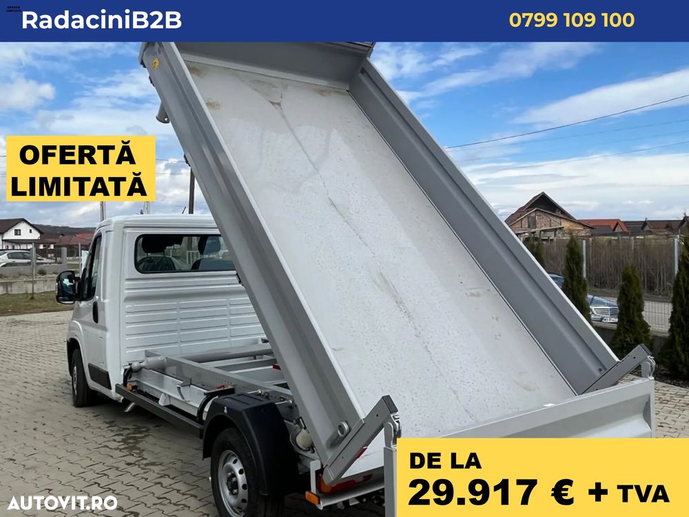 Citroën Jumper cu bena basculabila trilateral JPM omologata BA10 basculanta - 6