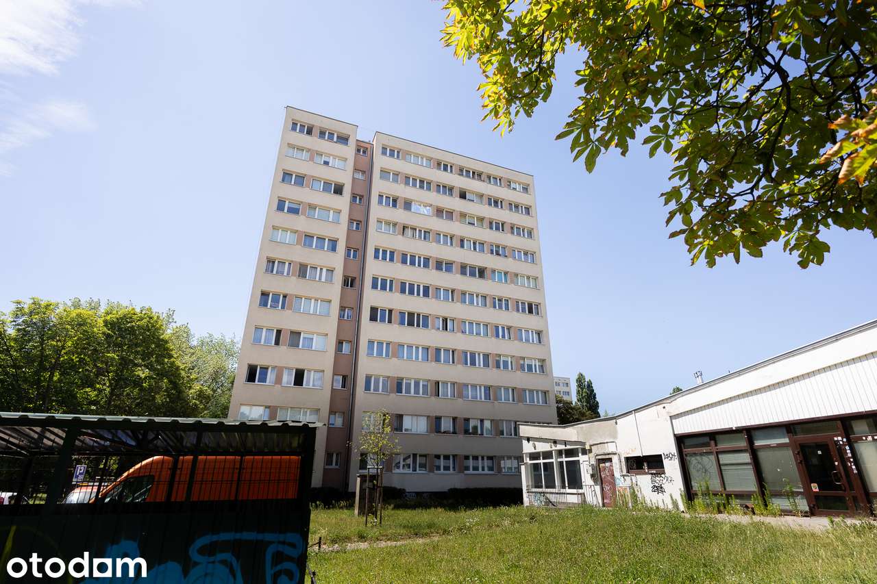Mokotów, Joliot-Curie | 2 pokoje obok Metra Wierzbno | Bez prowizji!