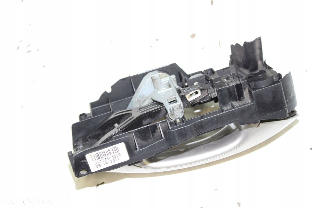 BMW F10 F11 KLAMKA DRZWI LEWA WKŁADKA ZAMKA KASETA ZESTAW X3717564909 - 5