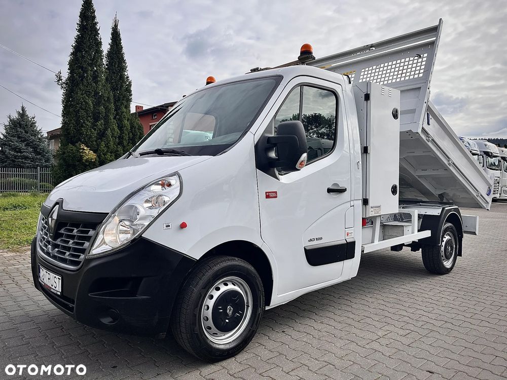 Renault MASTER 2.3 125KM BEZ ADBLUE / WYWROTKA GRUAU / WYCIĄG / FAKTURA VAT 23% - 2