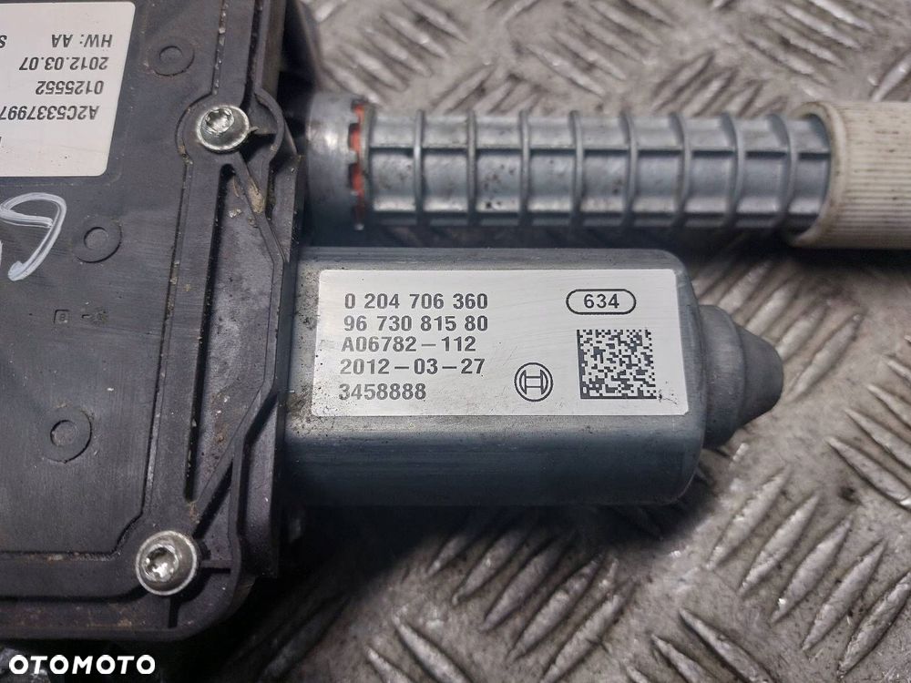 HAMULEC RĘCZNY ELEKTRYCZNY PEUGEOT 5008 I 9673081580 - 3