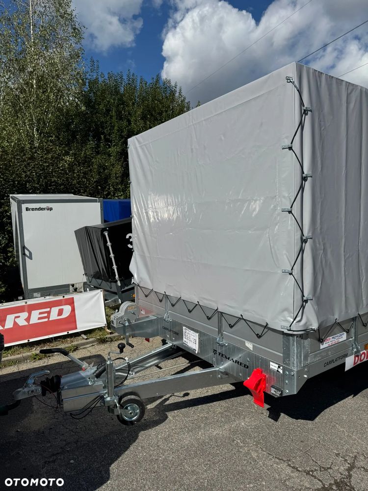 TEMARED CARPLATFORM 4021/2 2,7T stelaż+plandeka 406x211x178 - 11