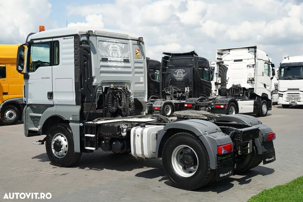 MAN TGX 18.500 / 4x4 / HIDRAULICĂ / HIDROPILARE / CABINĂ JOSĂ / EURO 6 / - 8