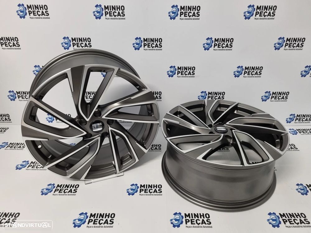 Jantes Seat Leon em 19 (5x112) GunMetal - 4