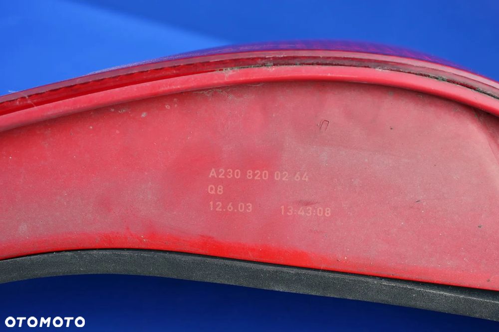 Lampa tylna lewa prawa tył lewy A2308200164 tył prawy A2308200264 OE Mercedes SL R230 W230 - 21