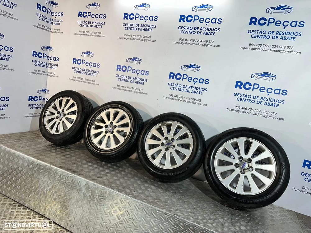 .Conjunto Jantes 16 Originais Volvo 5x108 ET52.5 6.5J 30647088 - 3