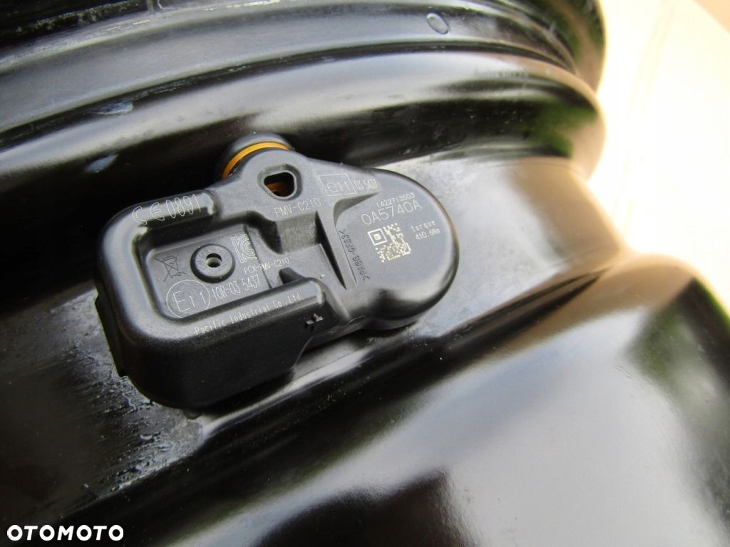 1x Felga 16 Toyota Auris Corolla Verso RAV4 5x114,3 ET45  czujnik TPMS - 5