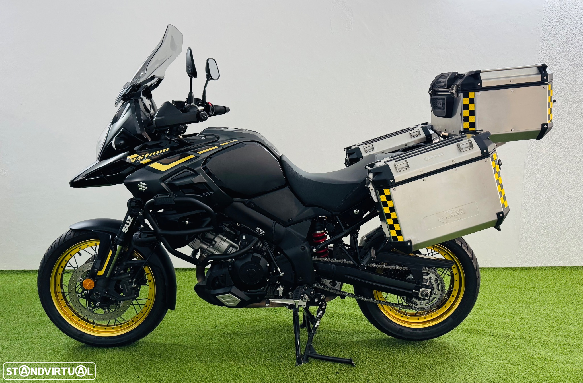 Suzuki DL VSTRON 1050 mota em excelente estado 3 anos de garantia full extras - 11