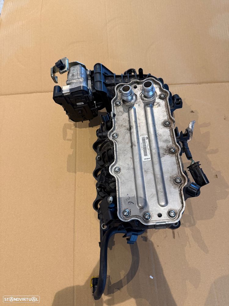 Coletor Admissão + borboletas fiat 500 motor 55282151 - 3