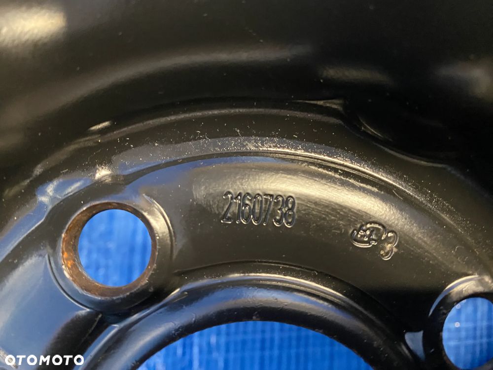 KOŁA KOŁO FELGA STALOWE STRUKTURALNA 6Jx16" 4X100; 60,1mm ET37 RENAULT DACIA ORYGINAŁ - 10