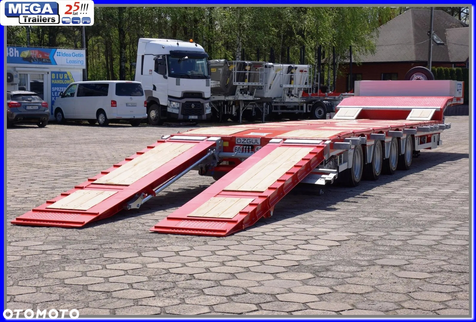 Inny Niskopodwoziowa MEGA Trailers, 4-osie, dł.  9.1+5,0 m / DMC 70 TON ! GOTOWA ! - 37