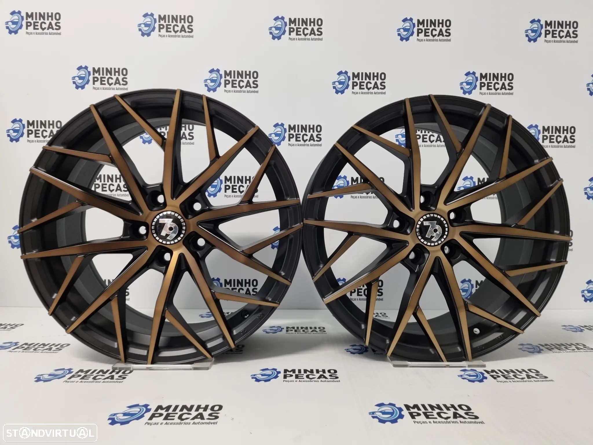 Jantes Seventy9 (SV-C) em 18 (5x120) Black/Bronze - 1