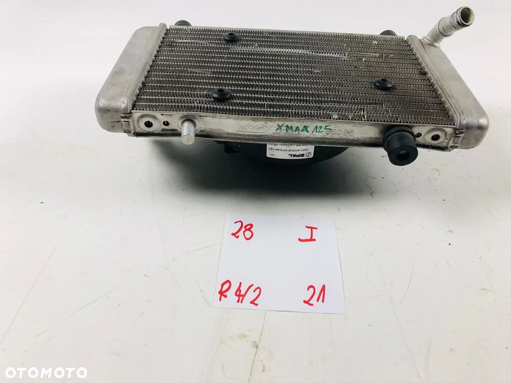 Yamaha X-MAX 125 14-17 Chłodnica Wody Cieczy Wentylator - 1