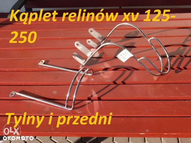 Yamaha virago xv 125,535.1100, reling na tylni i przedni błotnik gmole - 6