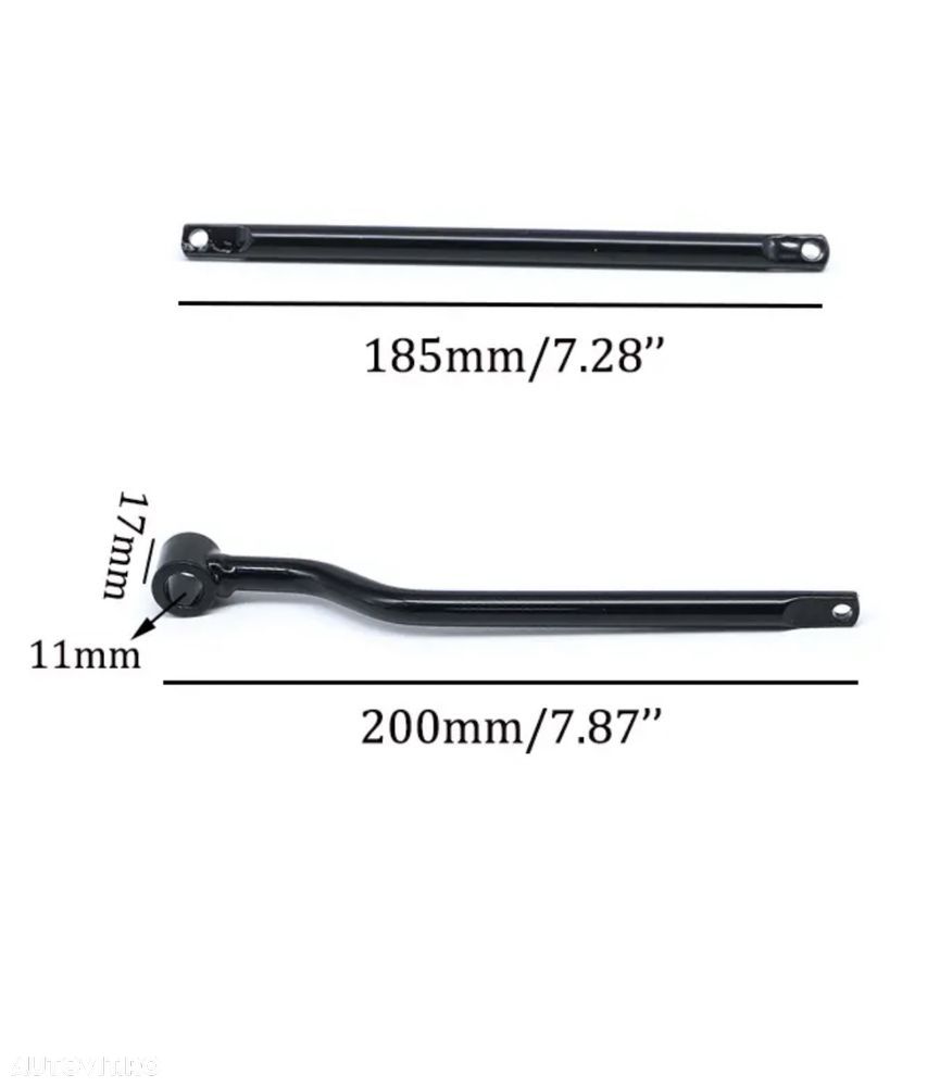 Kit Suport Sidecase Universal Chooper Genti Bagaje Cutii Laterale A758 - 4