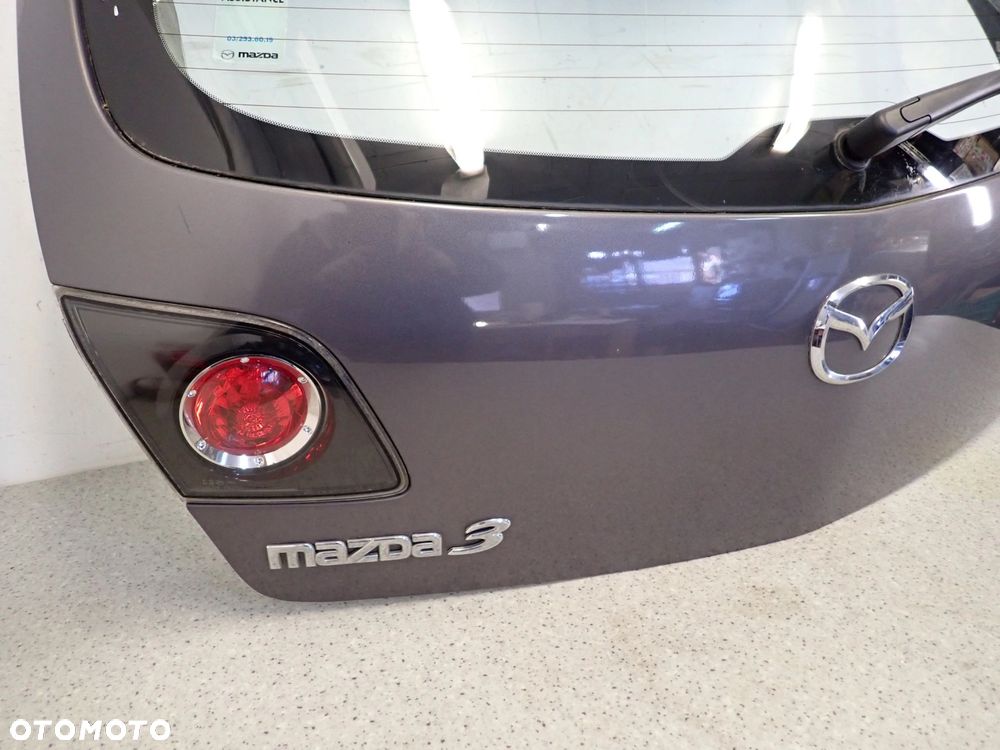MAZDA3 MAZDA 3 BK 03-08 KLAPA BAGAŻNIKA SZYBA - 5