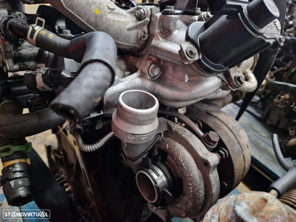 Motor usado K9KH282 NISSAN QASHQAI 1.5 DCI 106CV K9K282 NOTE K9K - 4