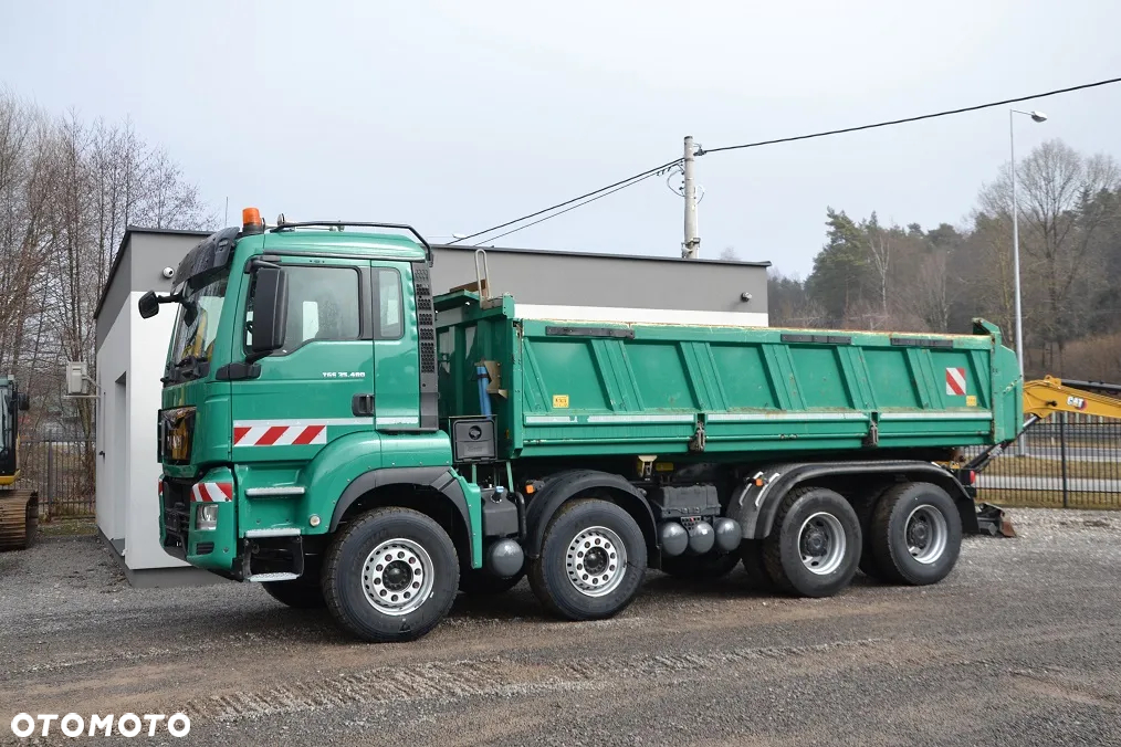 MAN TGS 35 480, BORDMATIC, MANUAL, WYWROTKA KIPER MEILLER,8X4 - 3