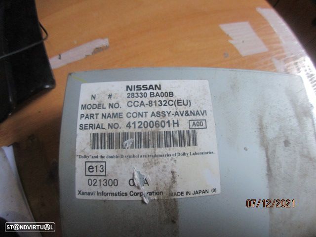 Radios 28330BA00B NISSAN PRIMERA 2005 ORIGINAL CCA-8132C(EU) - 7