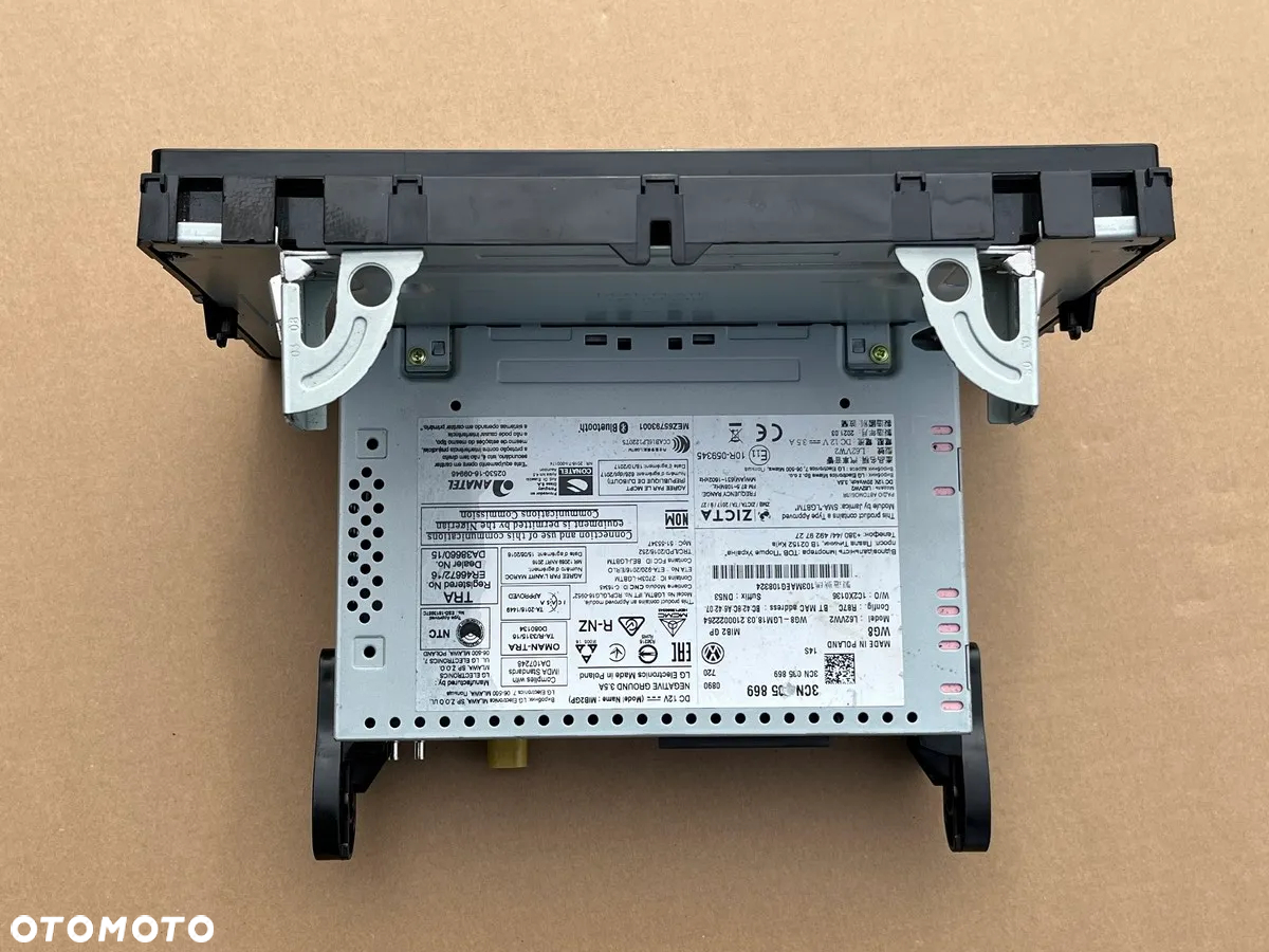 CD RADIO RADIOODTWARZACZ 3CN035869 VW T6.1 LIFT 2.0 2021r.  CALIFORNIA / CARAVELLE / TRANSPORTER - 4