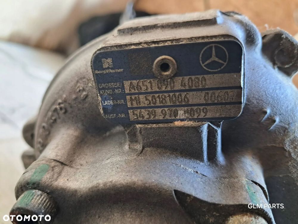 mercedes e klasa w207 w212 2.2 cdi 651turbosprężarka biturbo turbo - 9