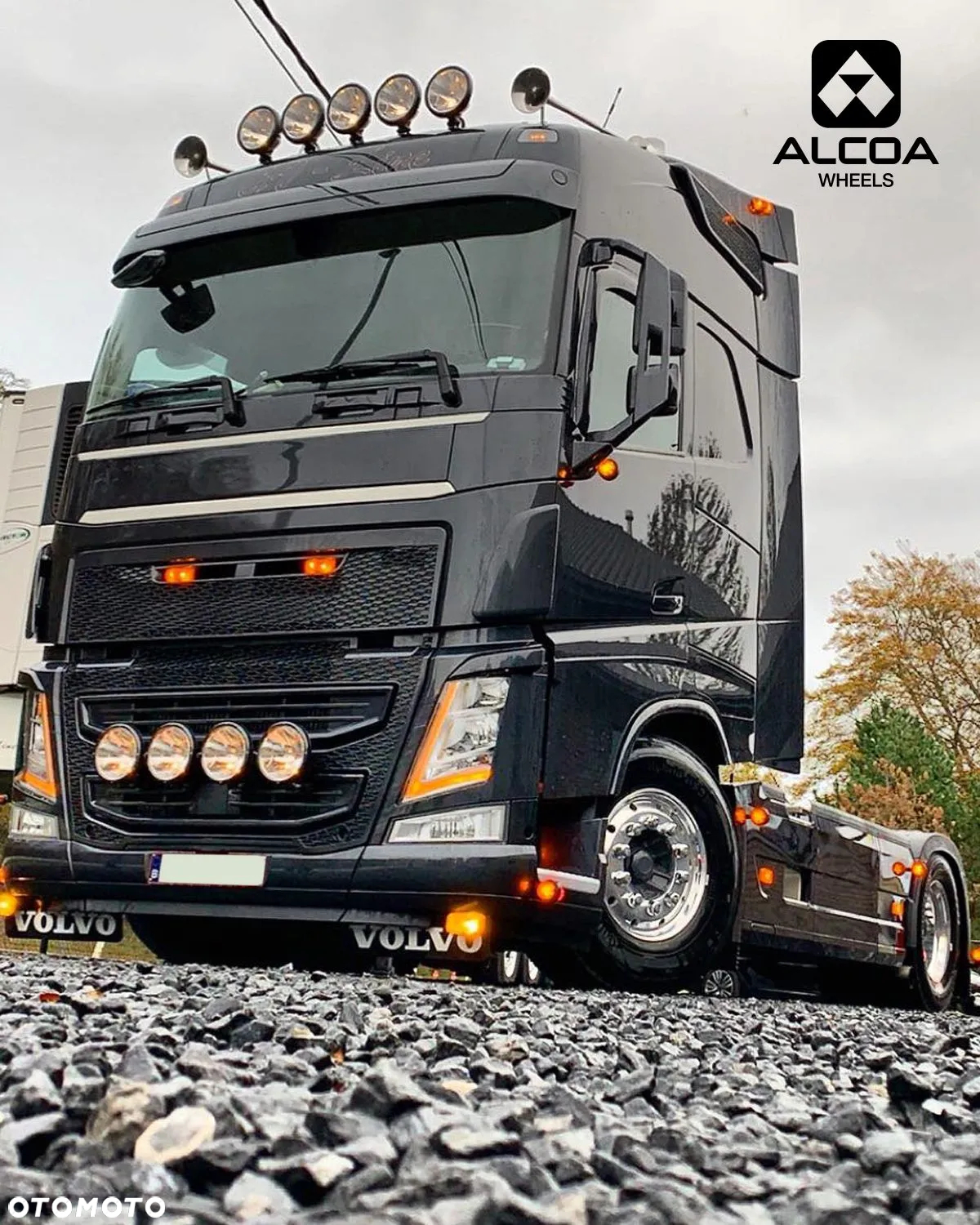 Felga ALCOA do VOLVO / 22,5 x 11,75 / ET 120 /Aluminiowe felgi / DB / NETTO-2.395,-PLN - 3