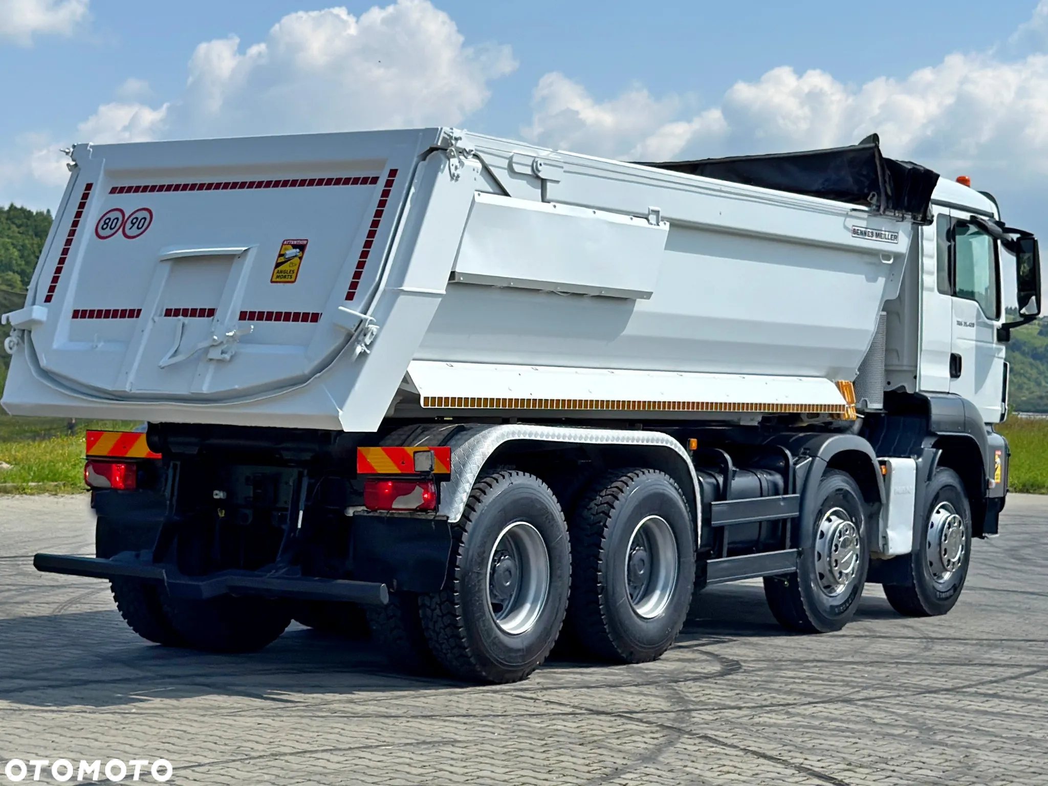 MAN TGS 35.420 * WYWROTKA * 8x4 * STAN BDB - 7
