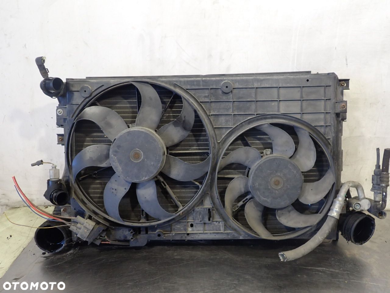 ZESTAW CHŁODNIC VOLKSWAGEN GOLF V 1.9TDI  1K0820411H  1K0121253AA  1K0121207T - 9