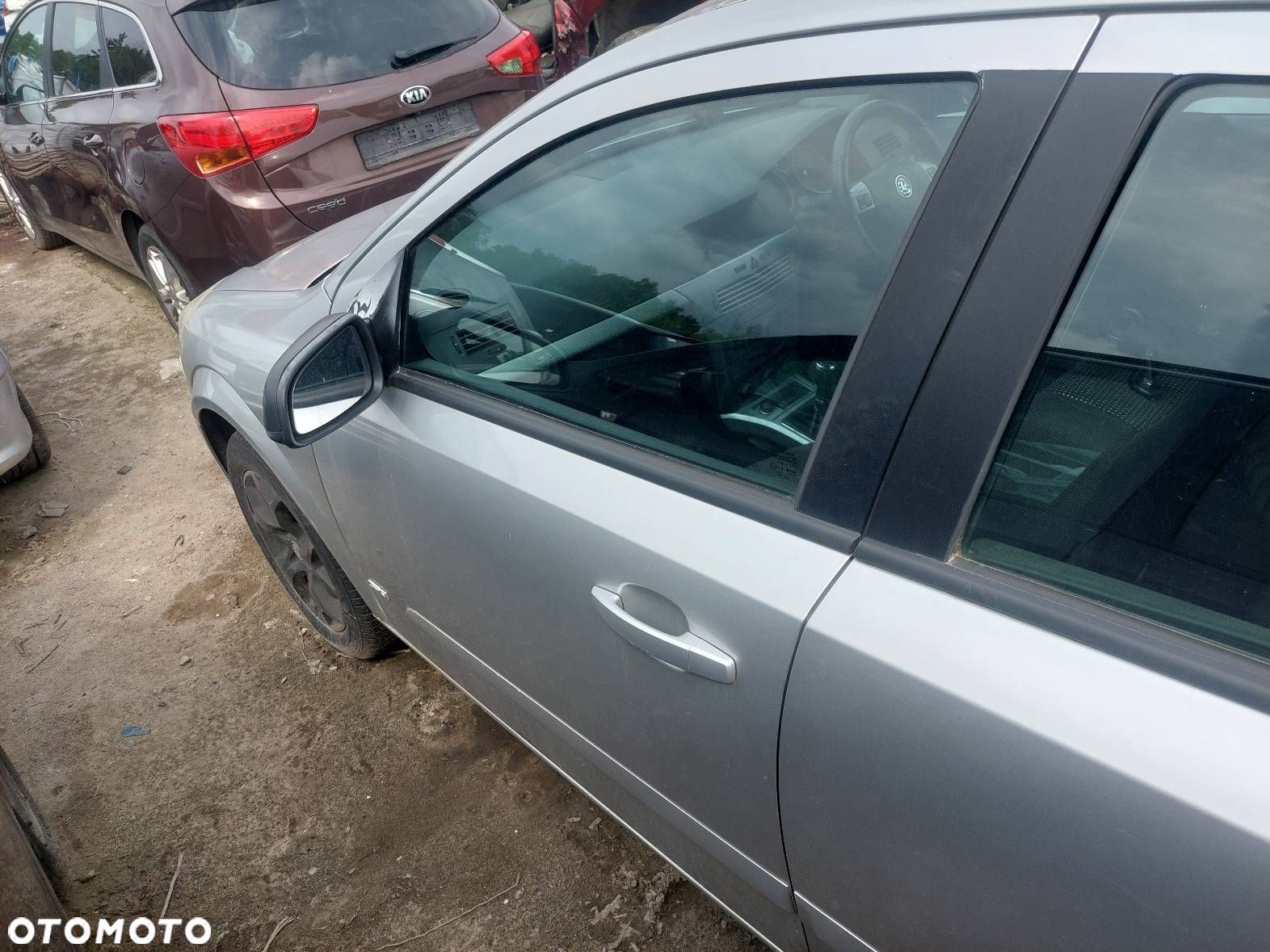 DRZWI KOMPLETNE LEWY PRZÓD VAUXHALL OPEL ASTRA H Z157 - 1
