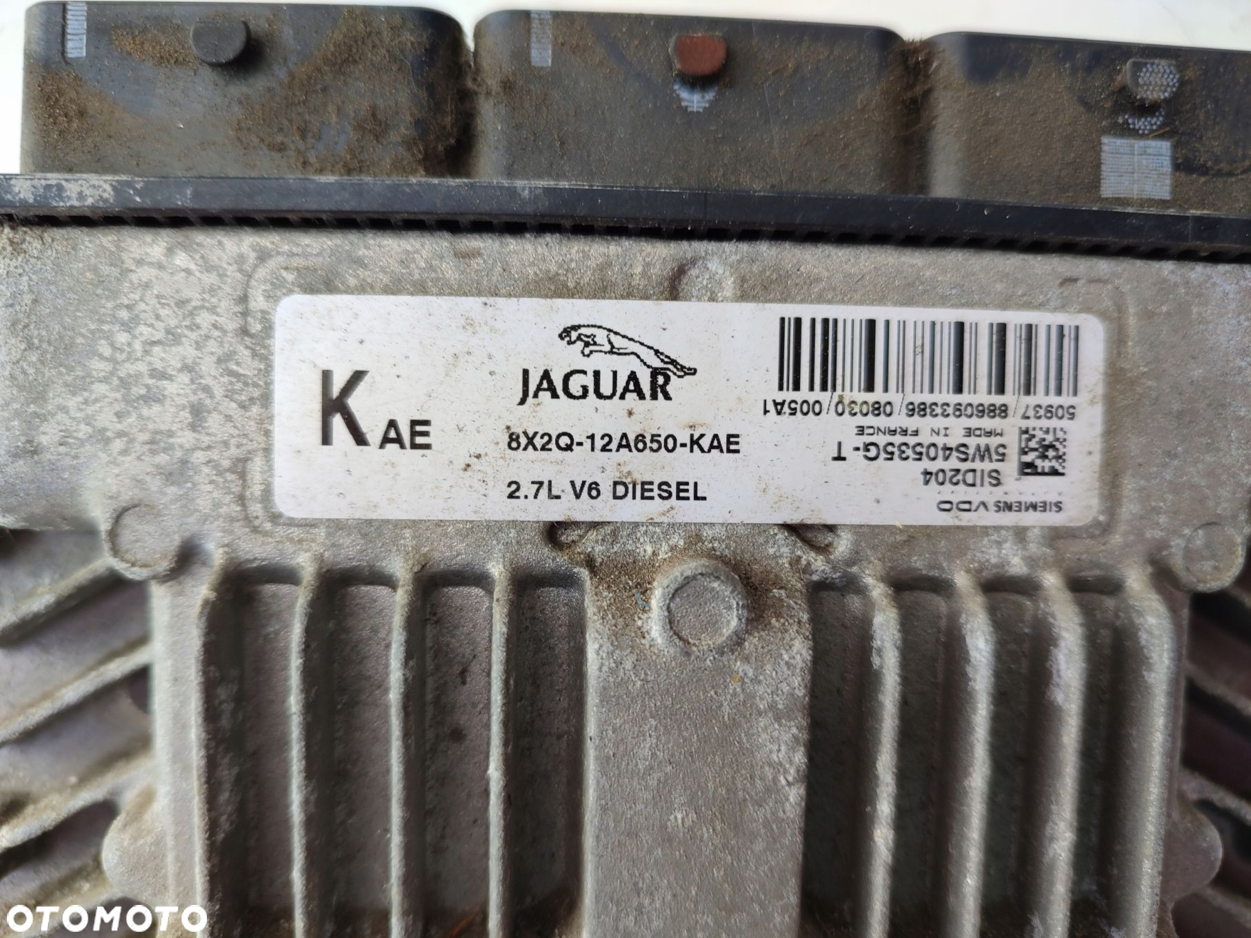 Sterownik komputer silnika JAGUAR XF X250 2.7D 8X2Q-12A650-KAE - 3