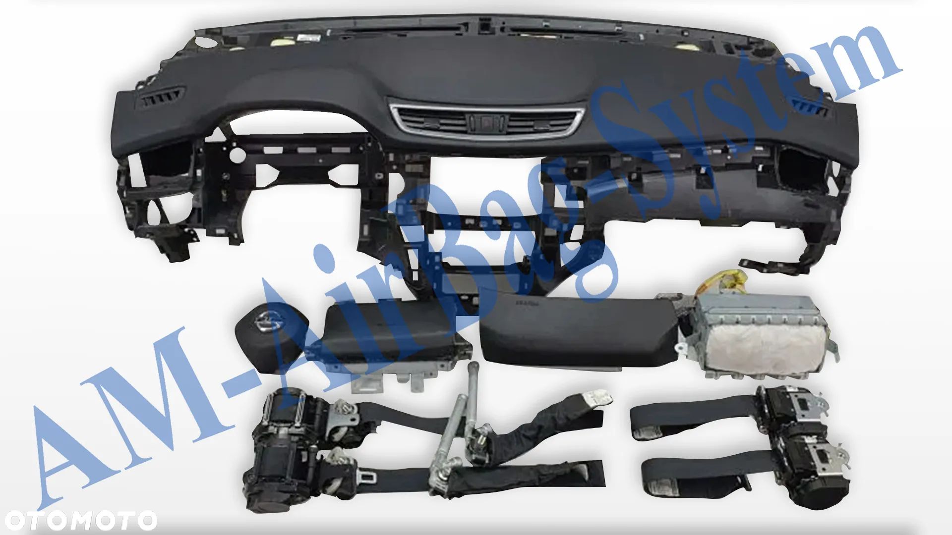 NISSAN ROGUE Deska Poduszki Pasy AirBag Konsola Kokpit Regeneracja Naprawa - 1