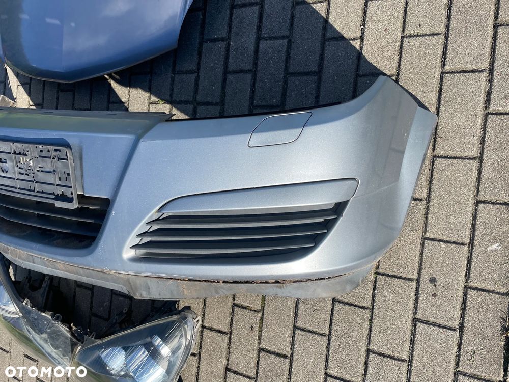 OPEL ASTRA H III PRZÓD KOMPLETNY BŁOTNIK LEWY PRAWY LAMPA REFLEKTOR PRZEDNI MASKA GRILL Z163 - 6